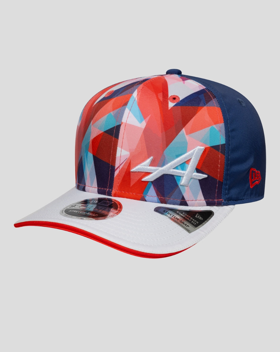 New Era Alpine Silverstone 9Seventy Stretch Snap Cap - White