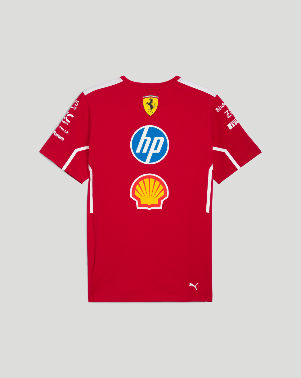 Ferrari Team Womens T-Shirt - Imagen 2