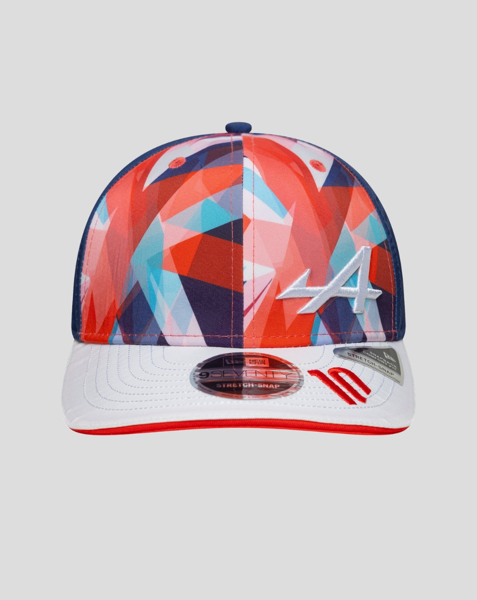 New Era Alpine Silverstone Pierre Gasly 9Seventy Stretch Snap Cap - White - Imagen 2