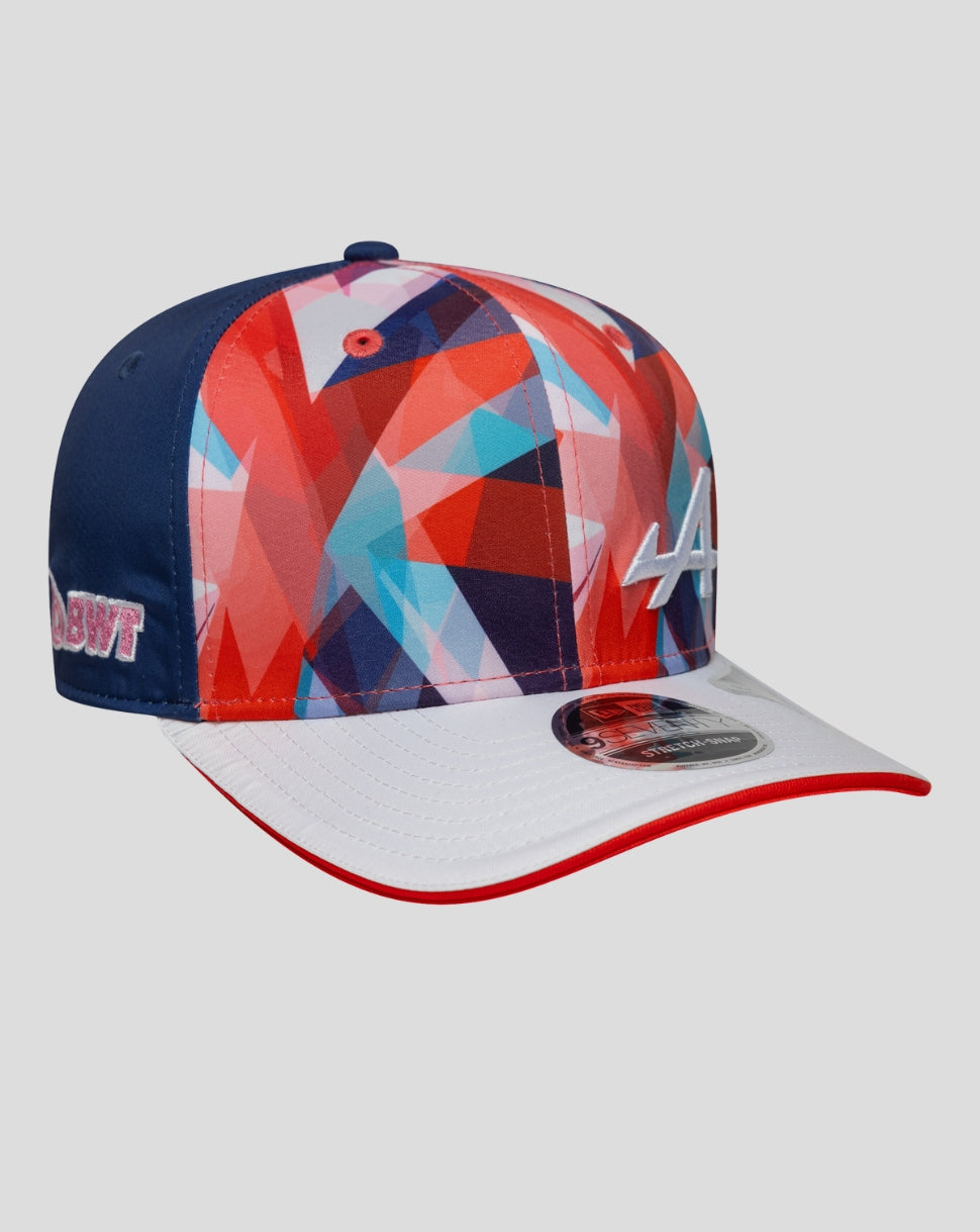 New Era Alpine Silverstone 9Seventy Stretch Snap Cap - White - Imagen 3