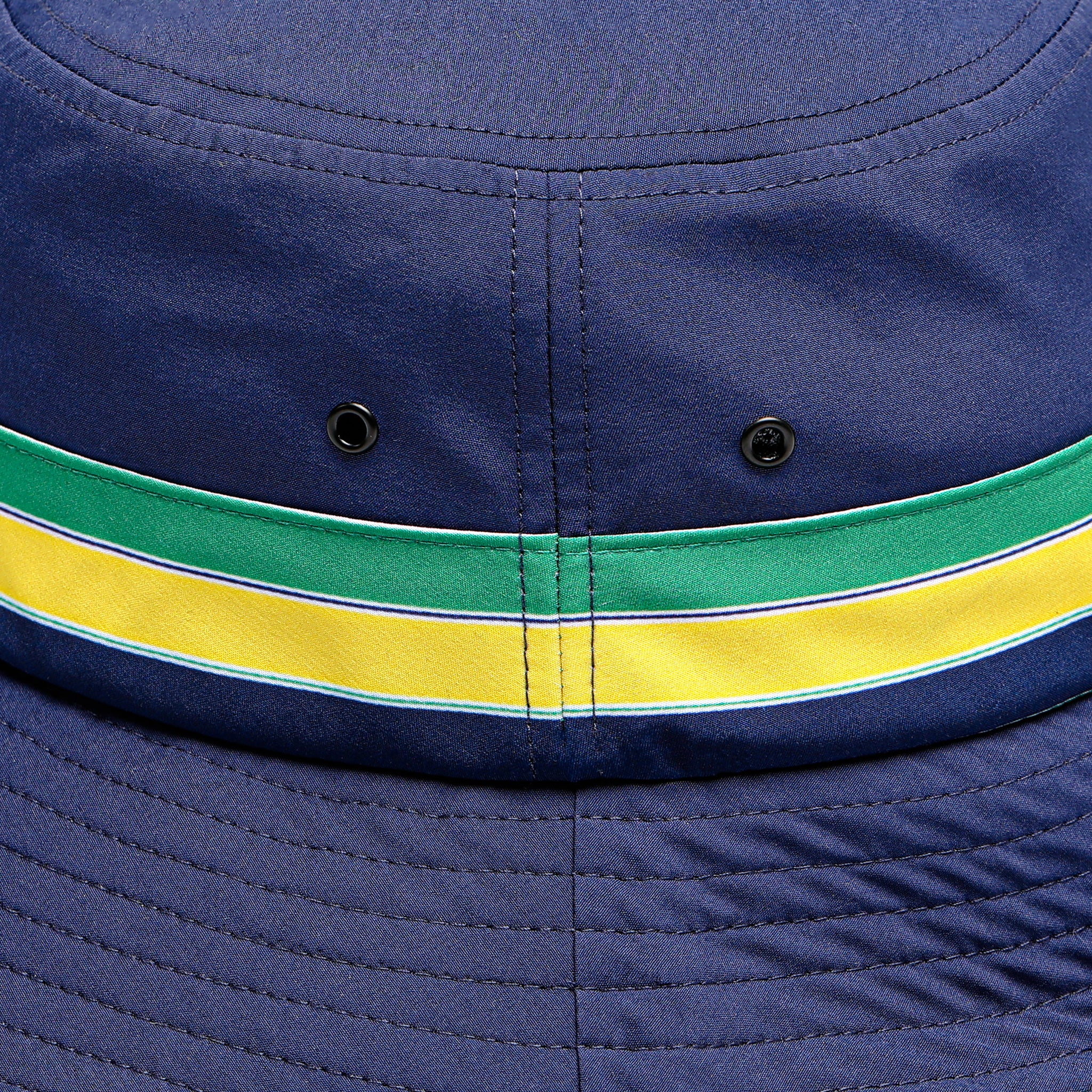 Ayrton Senna Stripe Bucket Hat - Imagen 3