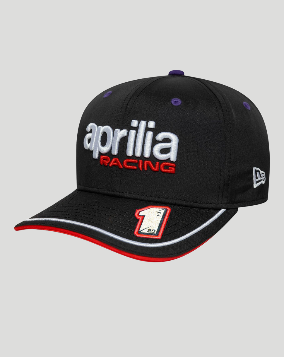 Aprilia Racing Replica Jorge Martin 9SEVENTY Stretch Snap Adjustable Cap - Black