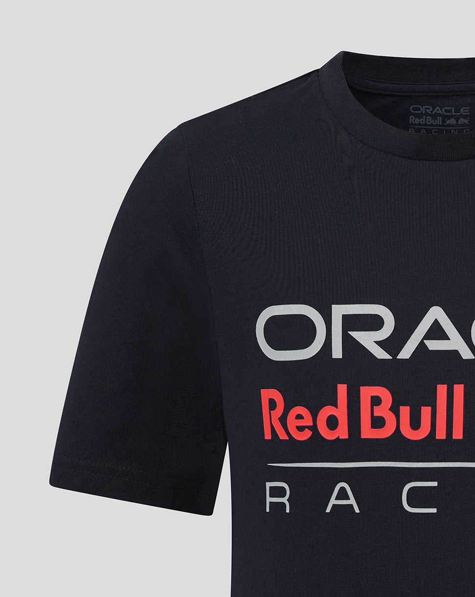 Oracle Red Bull Racing Junior Large Front Logo 2025 T-Shirt - Night Sky - Imagen 3