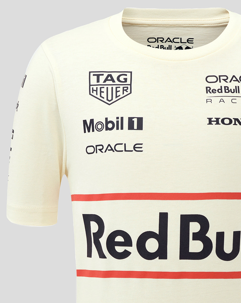 Oracle Red Bull Racing Junior Heritage Team T-Shirt - Egret - Imagen 6