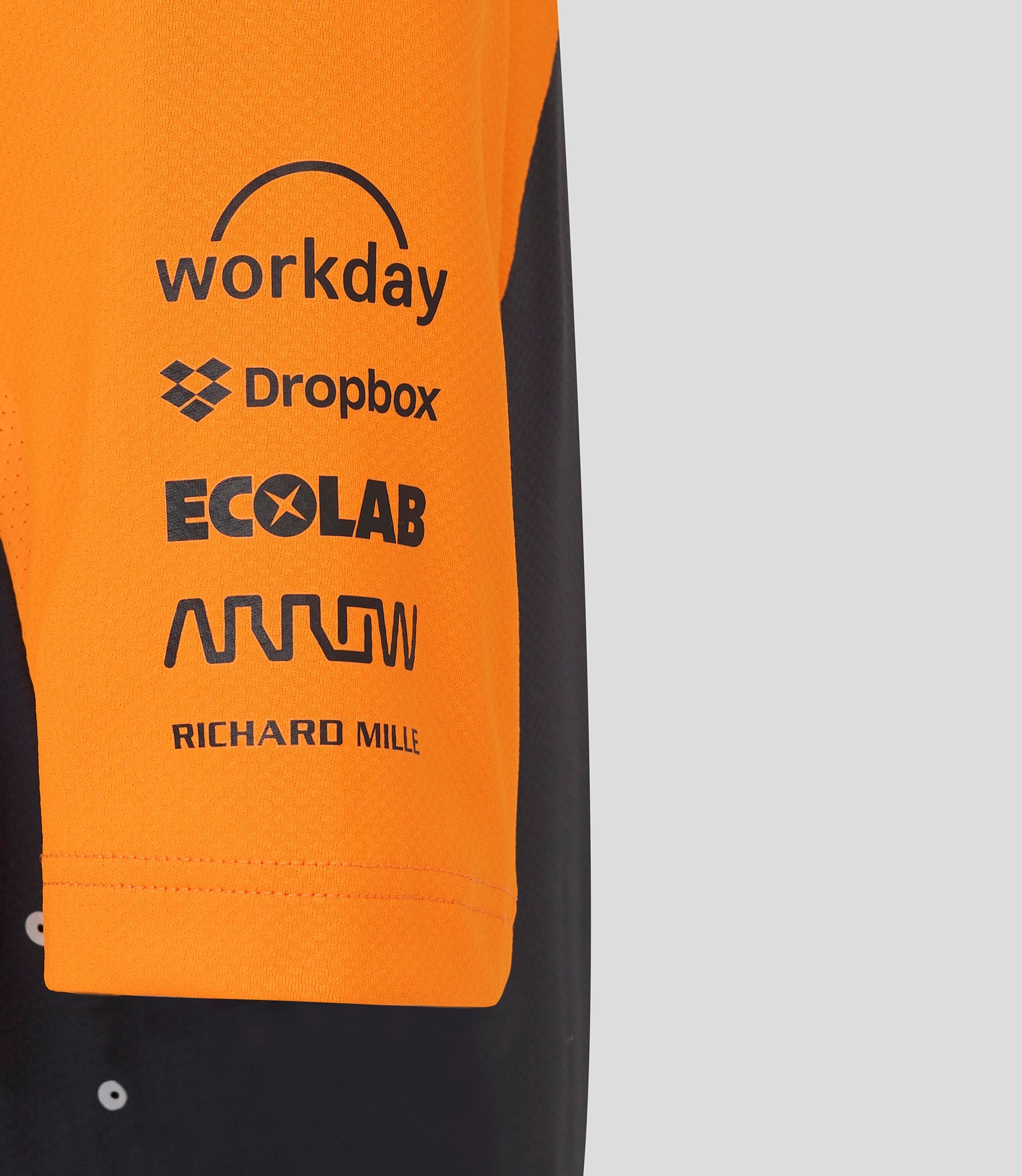 Official Junior McLaren Formula 1 Team Set Up T-Shirt - Phantom/Papaya - Imagen 4