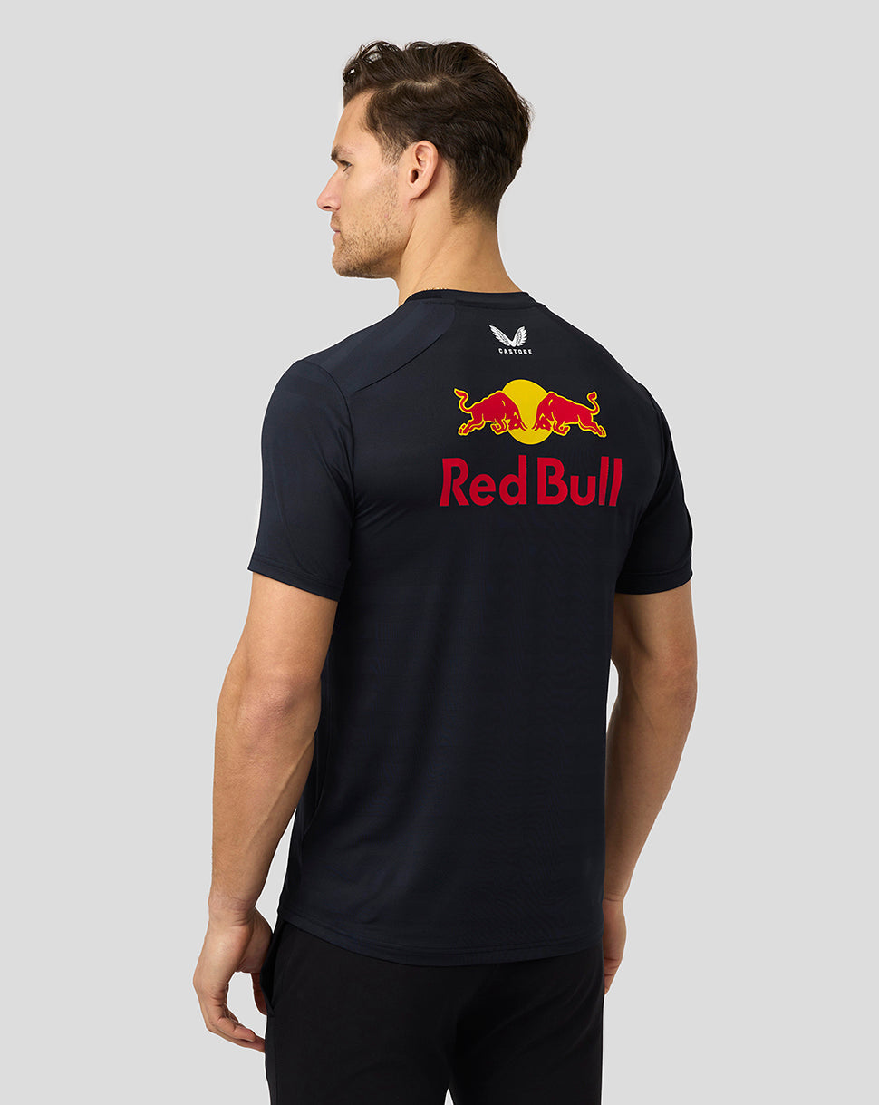 Oracle Red Bull Racing Mens Teamline Max Verstappen Set Up T-Shirt - Night Sky - Imagen 2