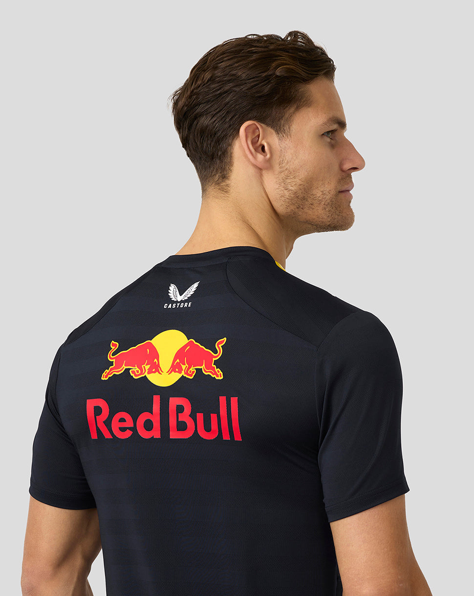 Oracle Red Bull Racing Mens Teamline Max Verstappen Set Up T-Shirt - Night Sky - Imagen 5