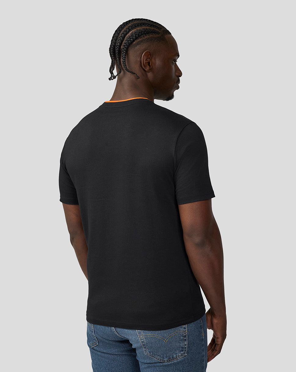 Mens Core Essentials T-Shirt - Black - Imagen 2