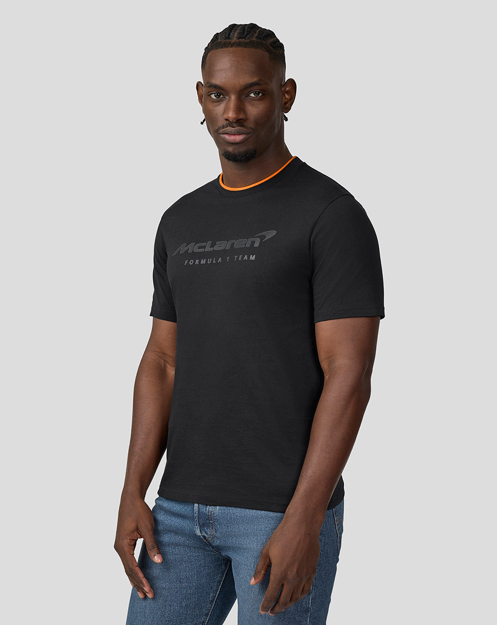 Mens Core Essentials T-Shirt - Black - Imagen 4