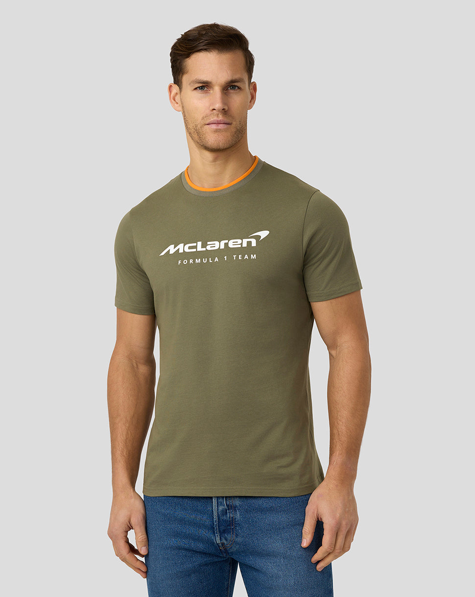 Mens Core Essentials T-Shirt - Deep Lichen Green