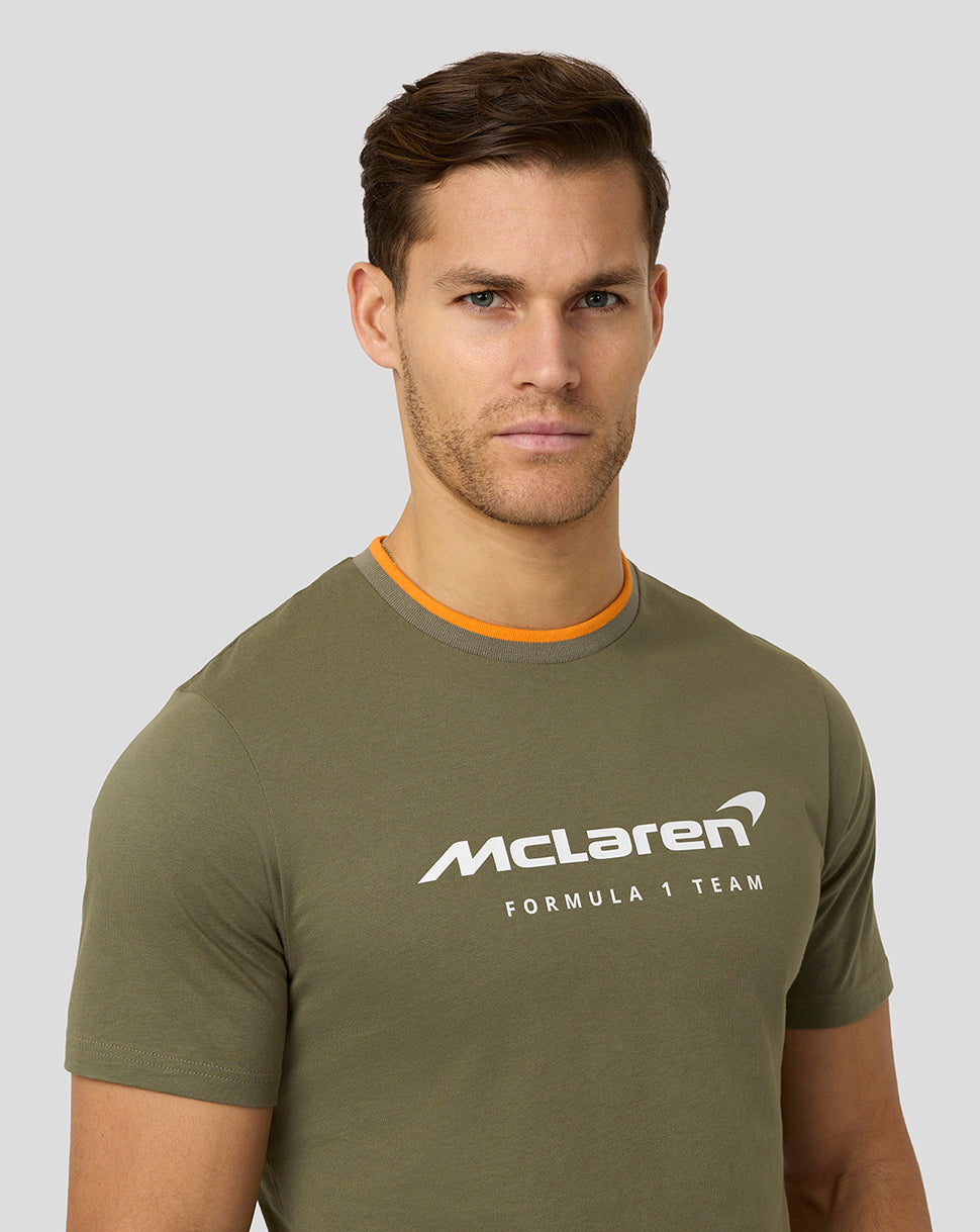 Mens Core Essentials T-Shirt - Deep Lichen Green - Imagen 2