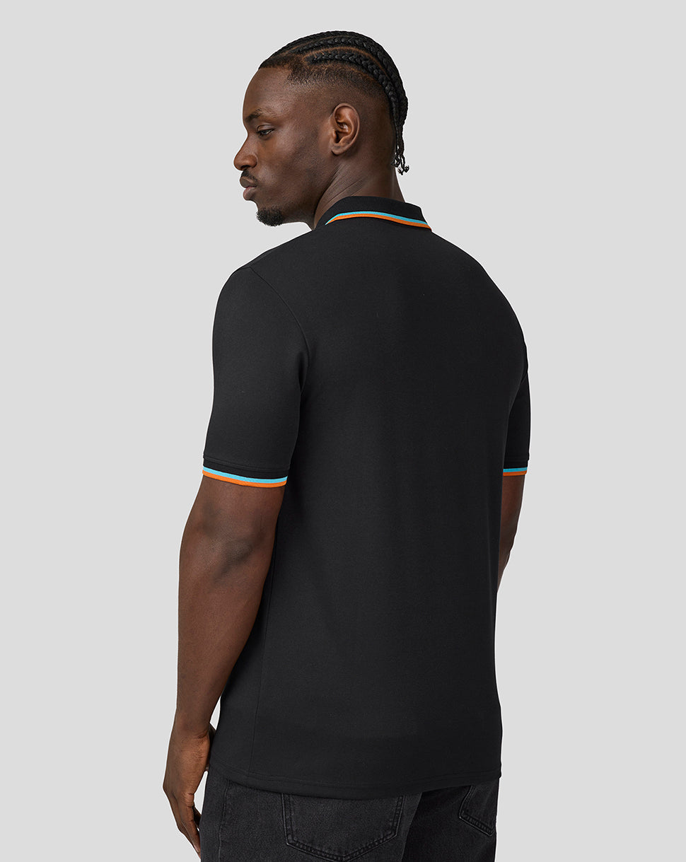 Mens Core Essentials Polo - Black - Imagen 2