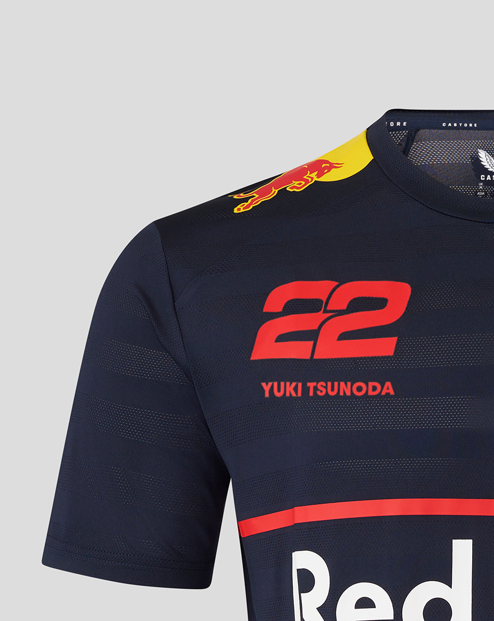 Oracle Red Bull Racing Men's Yuki Tsunoda Team T-Shirt - Night Sky - Imagen 3