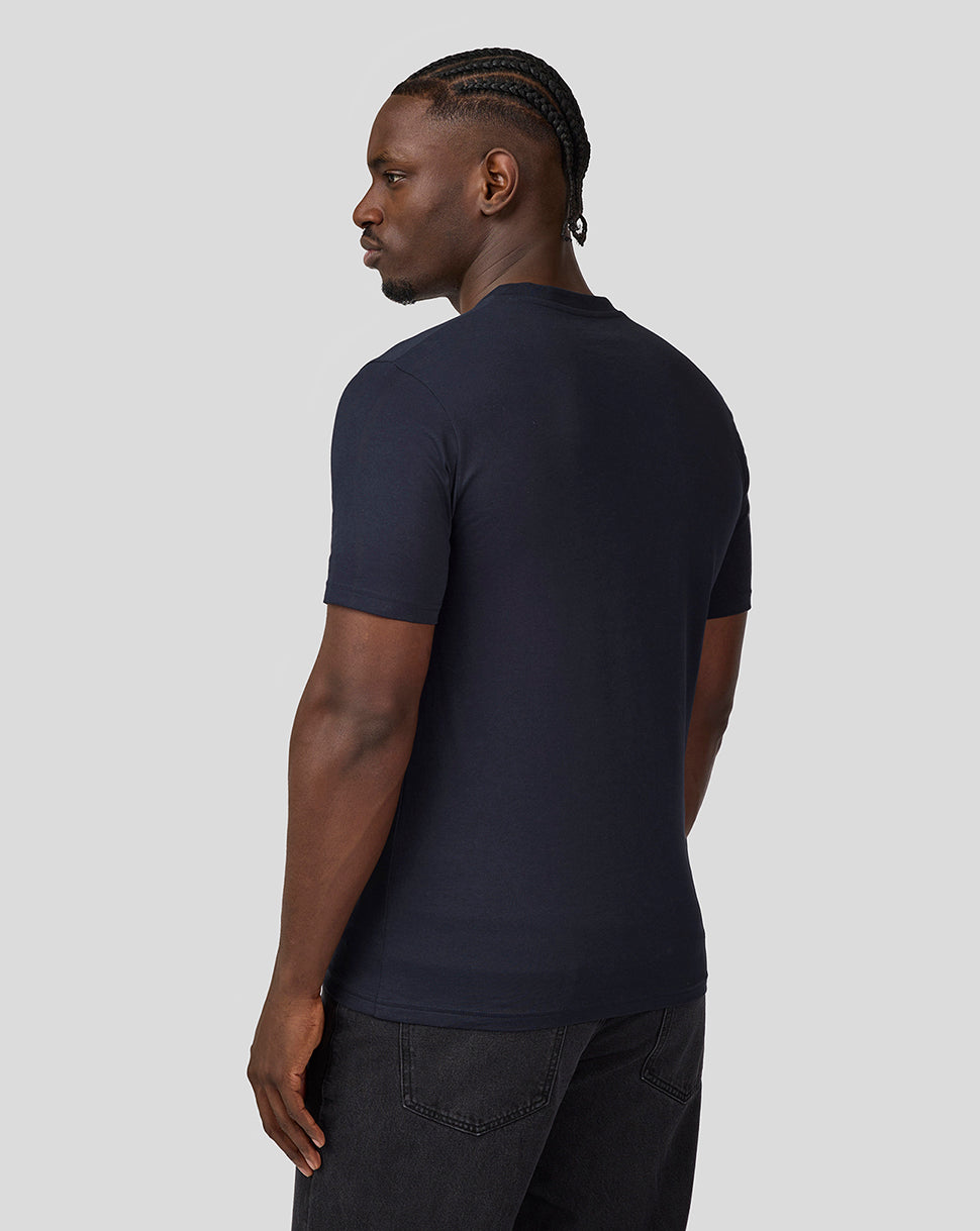 Oracle Red Bull Racing Unisex Large Front Logo T-Shirt - Night Sky - Imagen 4