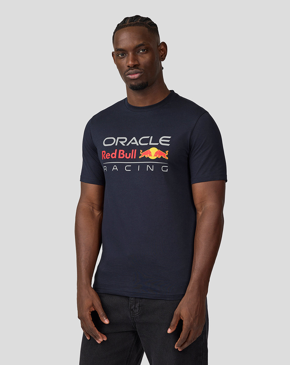 Oracle Red Bull Racing Unisex Large Front Logo T-Shirt - Night Sky - Imagen 3