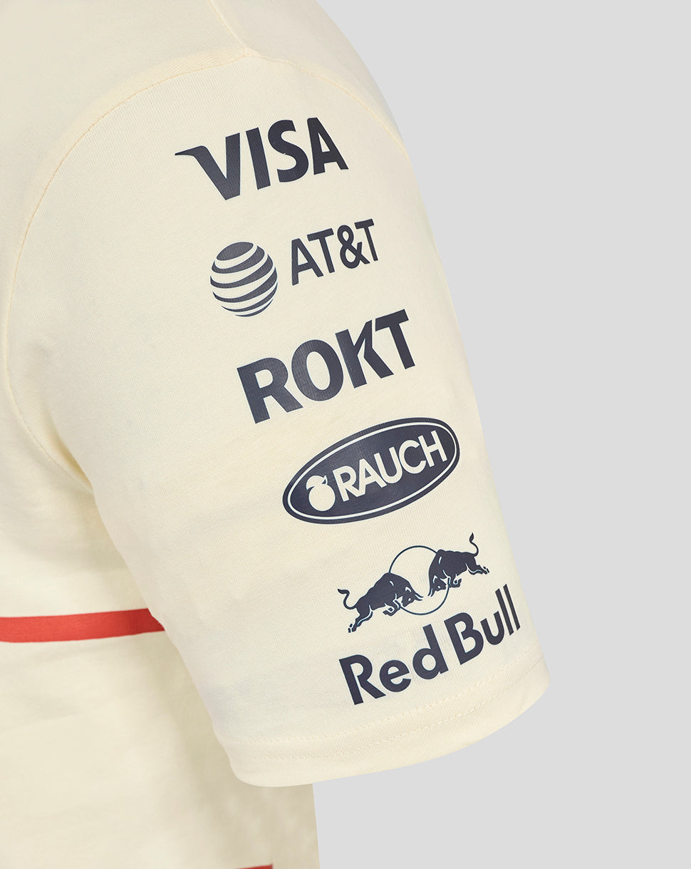 Oracle Red Bull Racing Unisex Heritage Team T-Shirt - Egret - Imagen 4