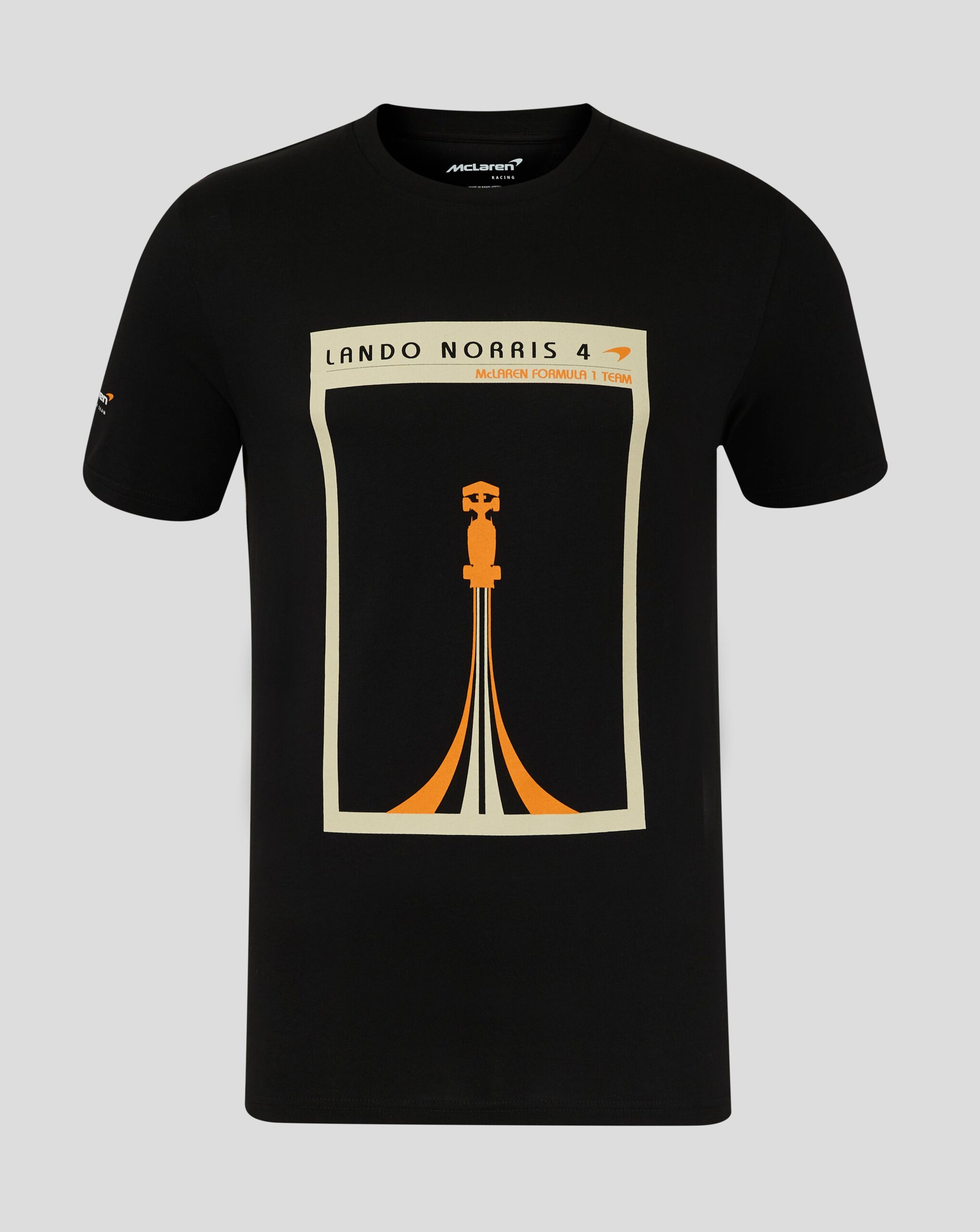 Graphic Pack Unisex Lando Norris Track T-Shirt - Caviar