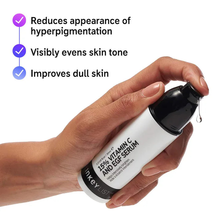 The INKEY List Brightening Serum - 1 oz/30 ml - Imagen 2