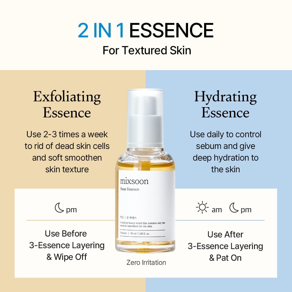 mixsoon Bean Essence Exfoliating Hyaluronic Acid Serum - Imagen 4
