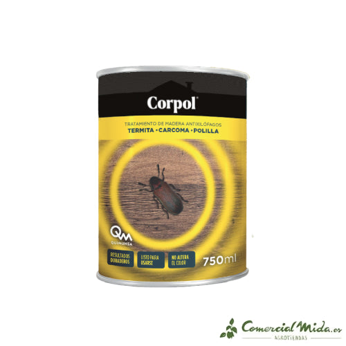 CORPOL Trattamento antitarlo, termiti e tarme per legno