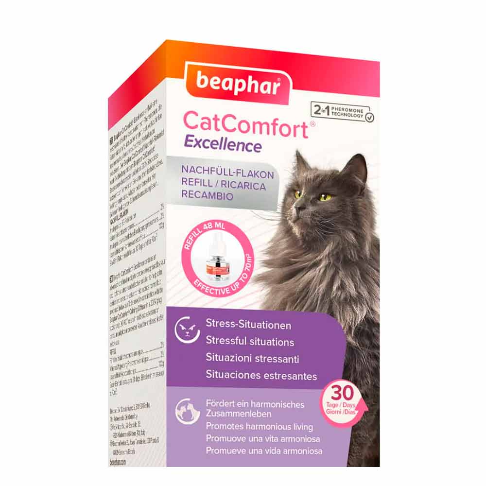 Difusor y Recambio para el estrés en Gatos CatComfort BEAPHAR - Imagen 2