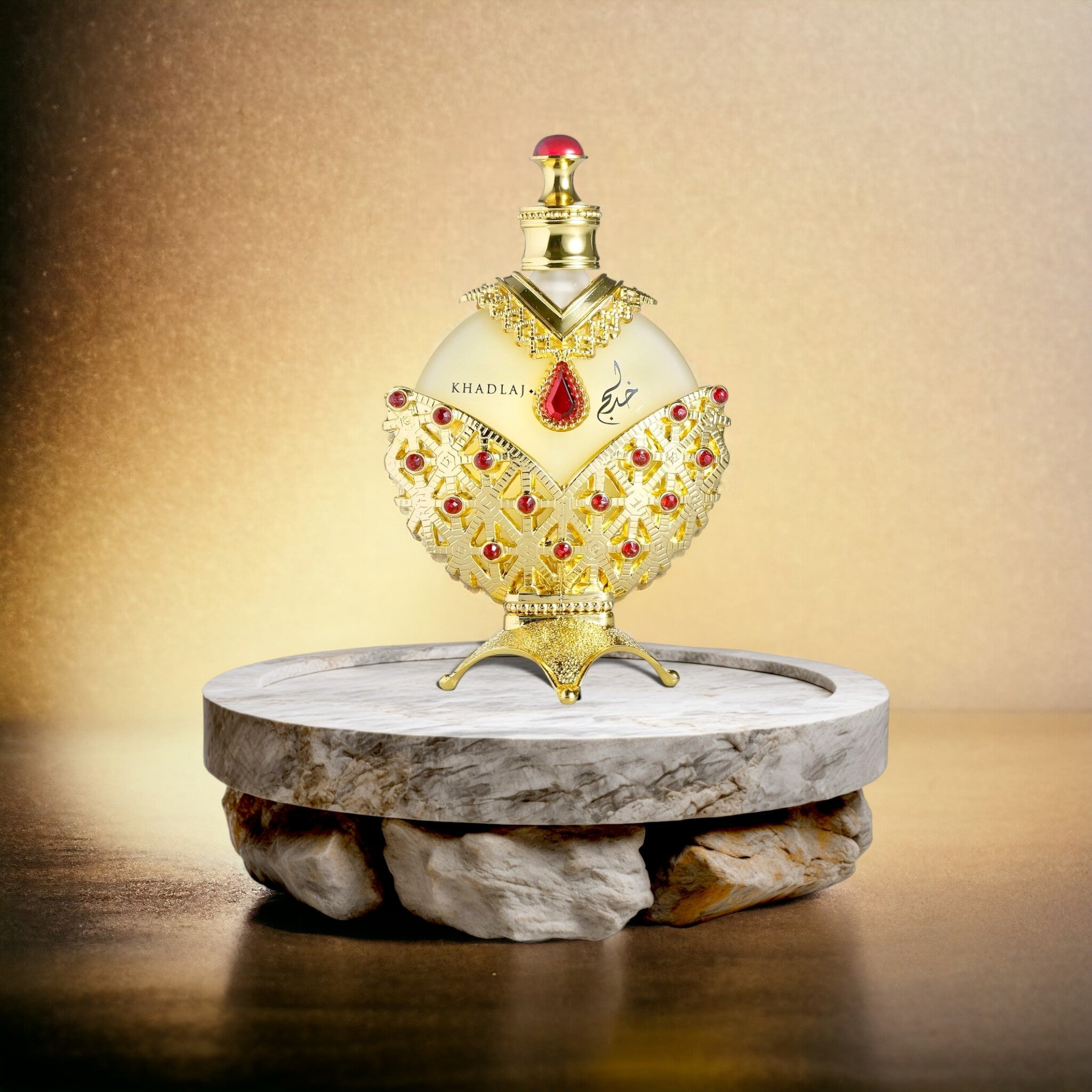 Hareem Al Sultan Gold By Khadlaj Oil Concentrate for Women 1.2 oz/35 ml - Imagen 3