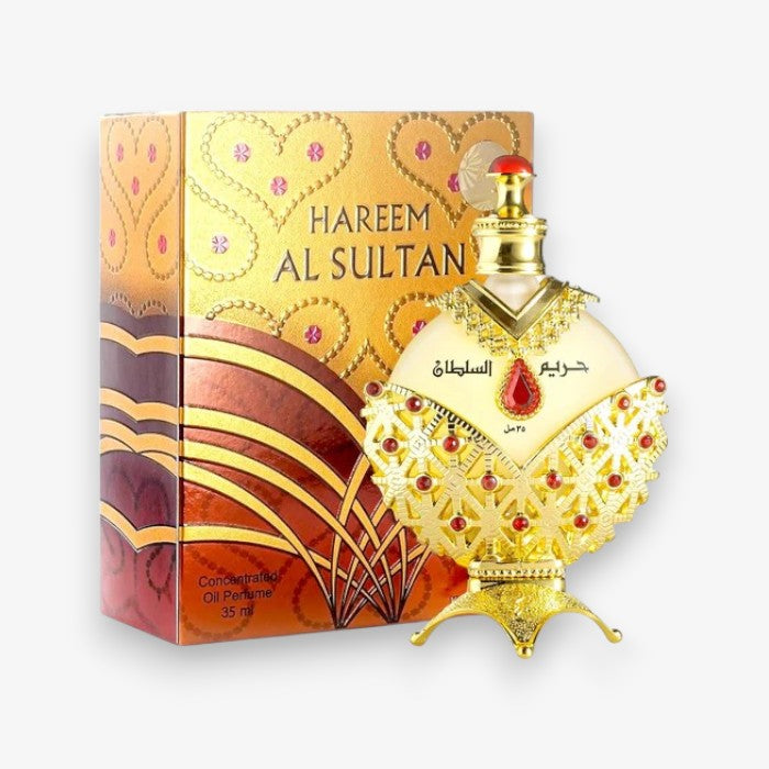 Hareem Al Sultan Gold By Khadlaj Oil Concentrate for Women 1.2 oz/35 ml