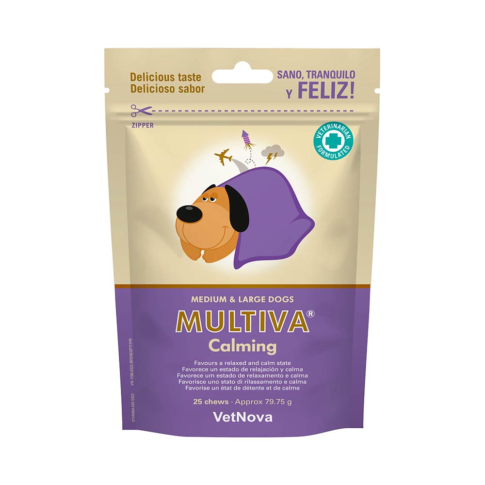 Suplemento Calming para Perros y Gatos grandes y medianos MULTIVA