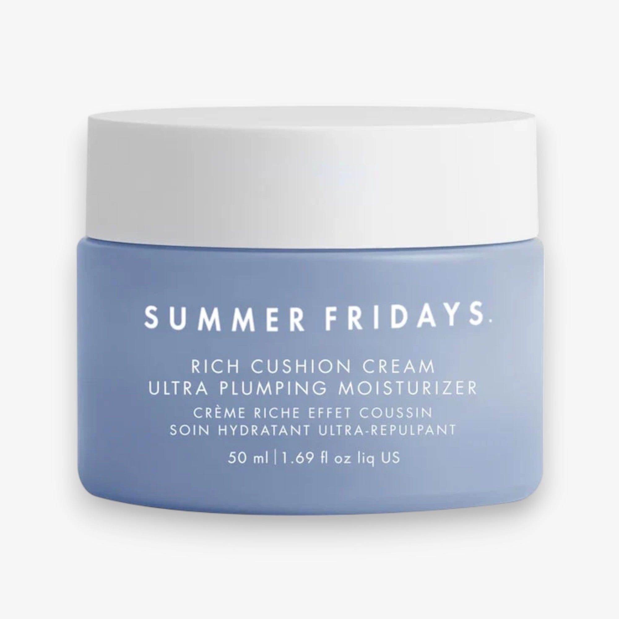 Summer Fridays Rich Cushion Cream Ultra Plumping Moisturizer - 1.69 oz/50 ml