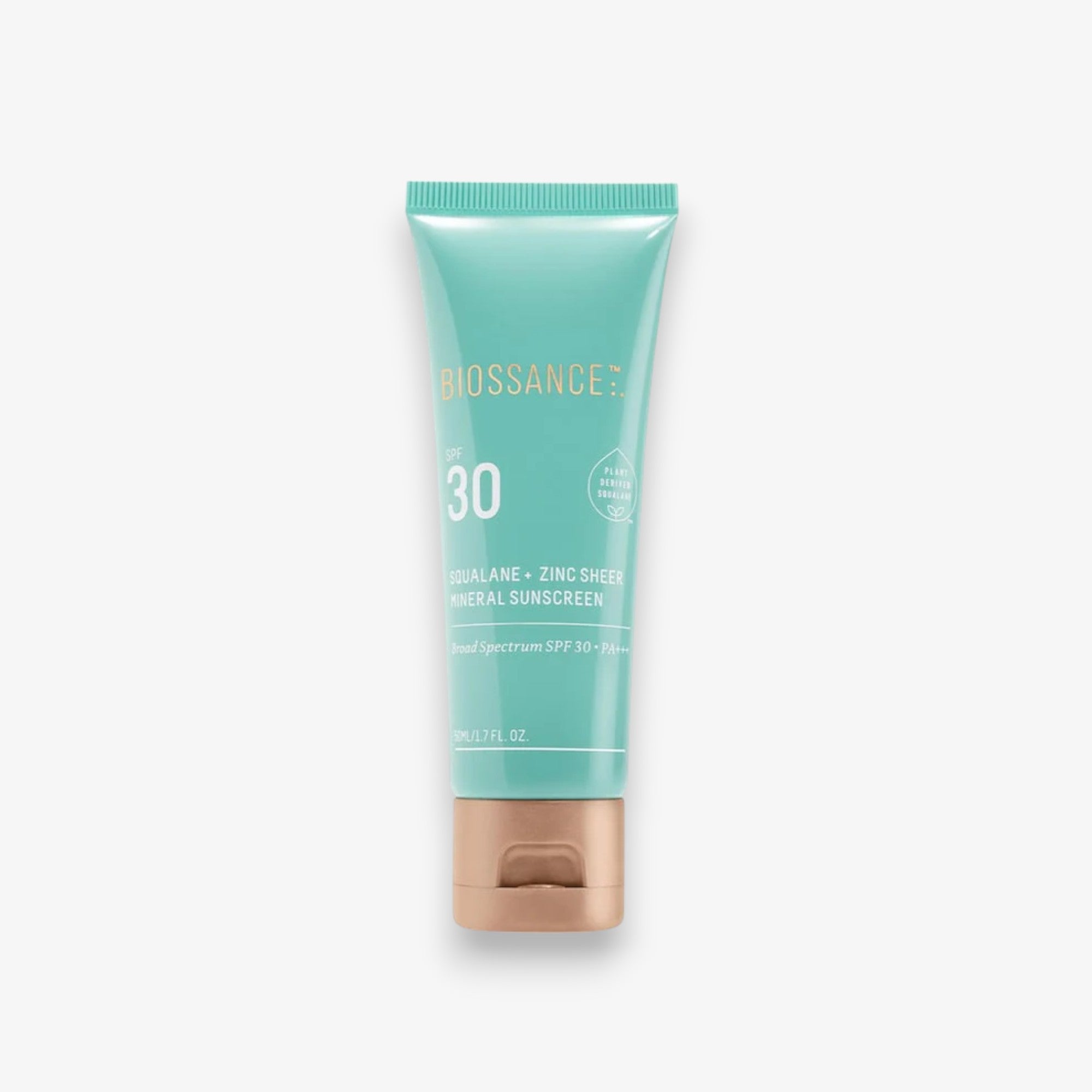 Biossance Sheer Hydrating Face Sunscreen SPF 30 1.6 oz/50 mL
