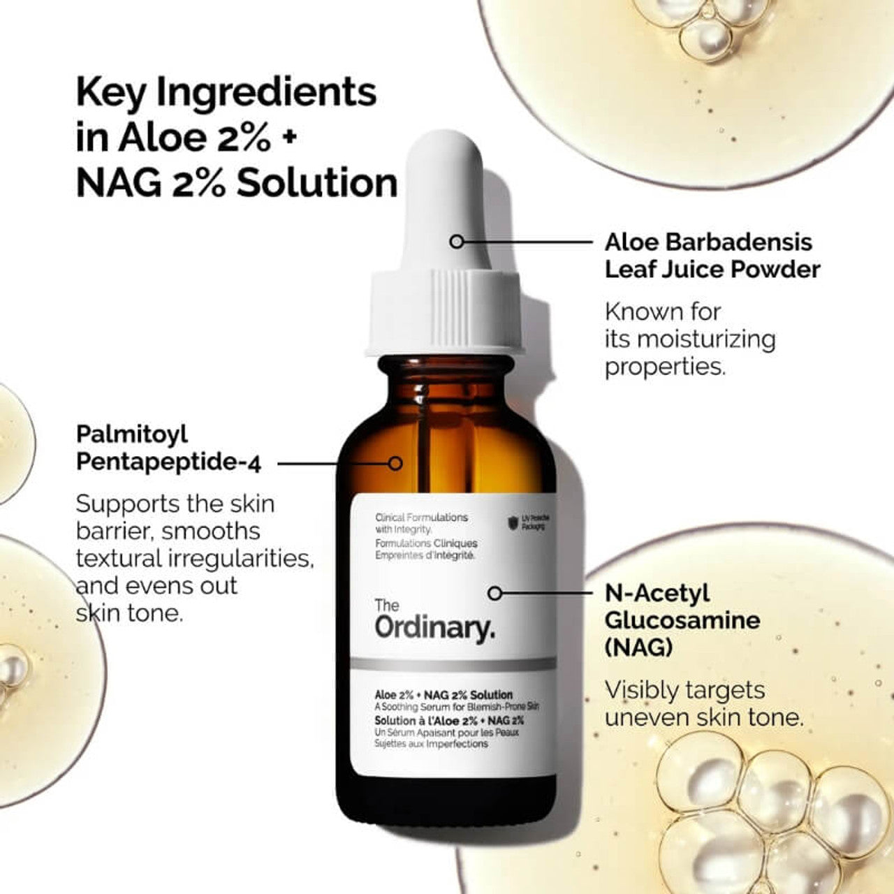 The Ordinary Aloe 2% + NAG 2% Solution 30ml - Imagen 2