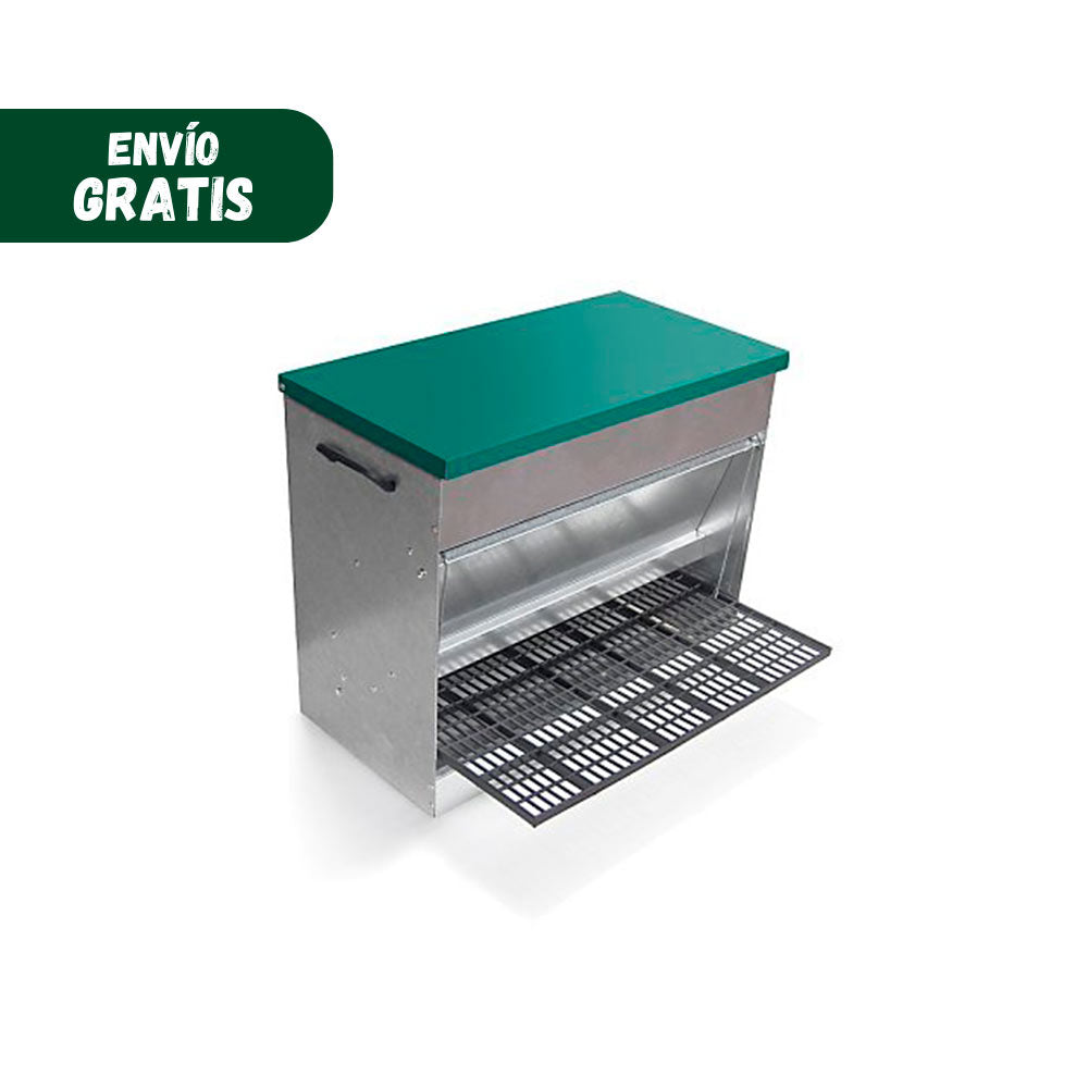 Tramoggia per Polli Anti Uccelli e Ratti con Chiusura Girevole - Imagen 2