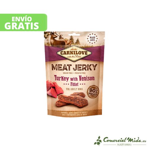 Carnilove Jerky Filetti di Tacchino e Cervo