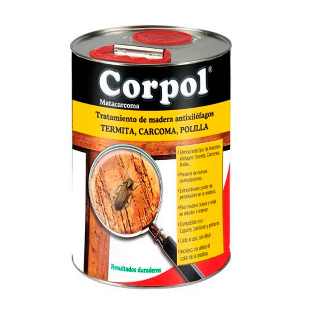 CORPOL Trattamento antitarlo, termiti e tarme per legno - Imagen 2