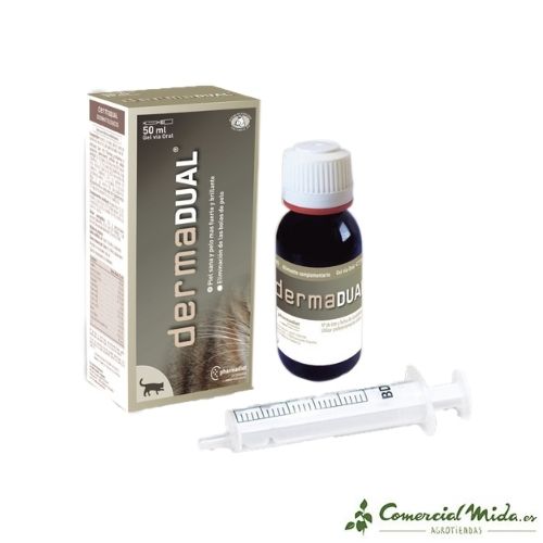 PHARMADIET Dermamual 50 ml Integratore di Acidi Grassi Gatti e Furetti