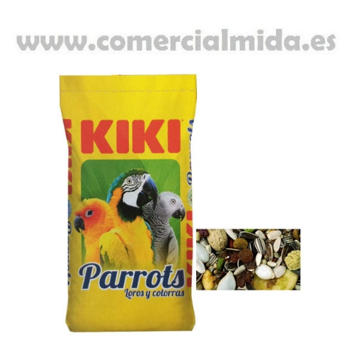 Kiki SUPREME Alimento Premium per Pappagalli - Sacco da 15 kg - Rif:263