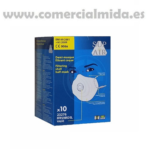 Mascherine Monouso Autofiltranti FFP2 (Aerosol solidi e liquidi) - Imagen 3