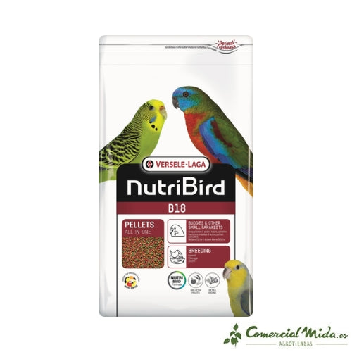 NutriBird B18 Pasta per l'allevamento di parrocchetti
