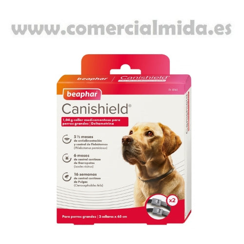 CANISHIELD Collare antiparassitario (Pulci, zecche e flebotomi) - Imagen 2
