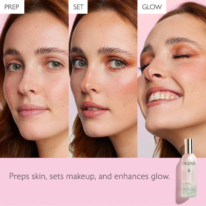 Caudalie Beauty Elixir Prep, Set, Glow Face Mist 3.3 oz/ 100 mL - Imagen 3