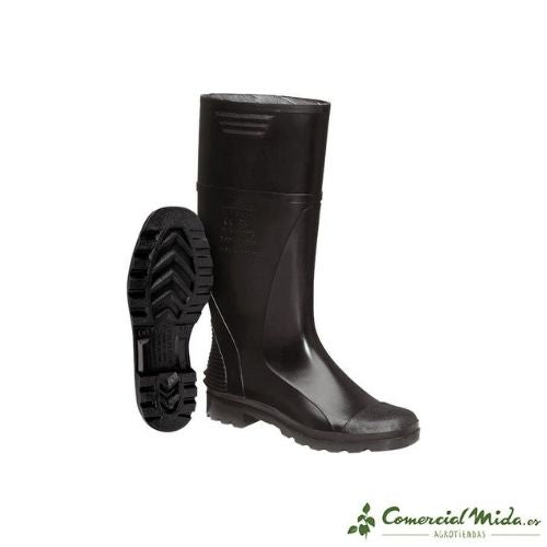 Stivale Nero P'AGUA Waterproof High Cane