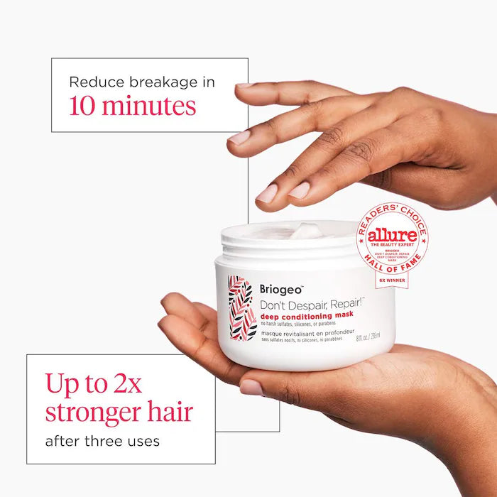 Briogeo Don't Despair, Repair! Deep Conditioning Hair Mask - Imagen 5