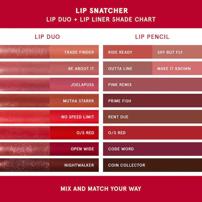 ONE/SIZE by Patrick Starrr Lip Snatcher Waterproof Precision Lip Liner Outta Line - soft matte mauve 04 oz / 1.1 g - Imagen 2