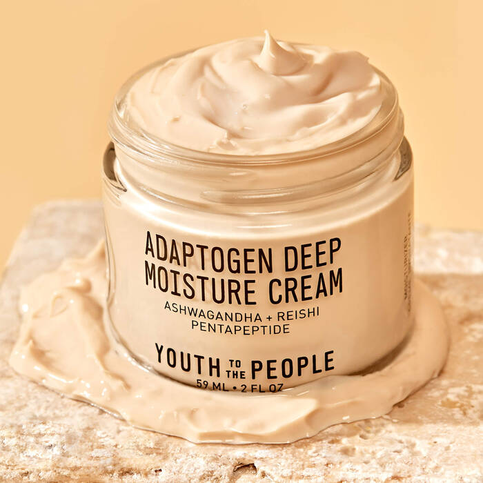 Youth To The People Adaptogen Deep Moisturizing Cream with Ashwagandha + Reishi Mushroom - Imagen 3