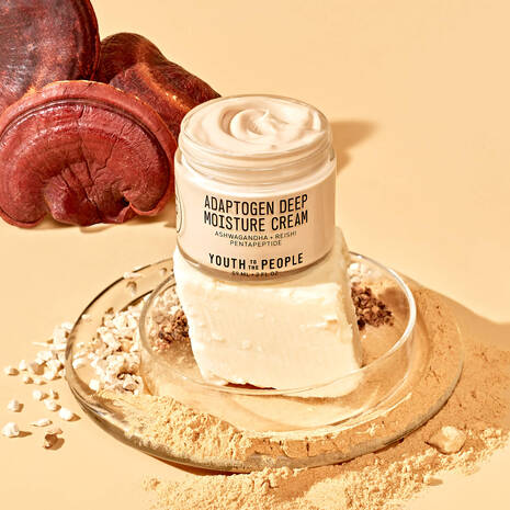 Youth To The People Adaptogen Deep Moisturizing Cream with Ashwagandha + Reishi Mushroom - Imagen 4