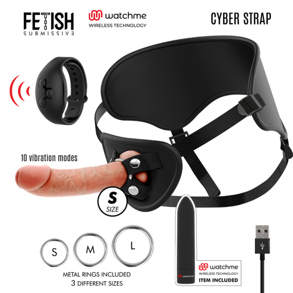 ARNES CON DILDO Y BALA CONTROL REMOTO TECNOLOGIA WATCHME S