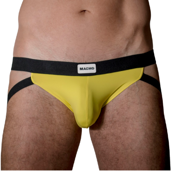 MACHO - MX22A SUSPENSORIO AMARILLO S/M - Imagen 2