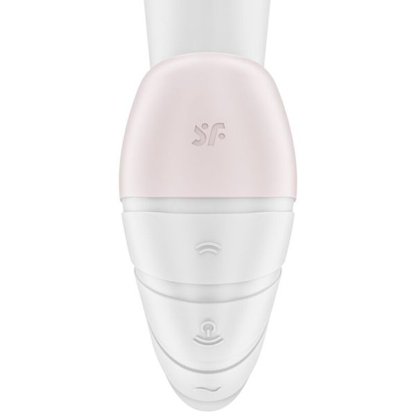 SATISFYER - SUPERNOVA ESTIMULADOR Y VIBRADOR BLANCO - Imagen 2