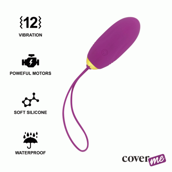 HUEVO CONTROL REMOTO LILA - Imagen 2