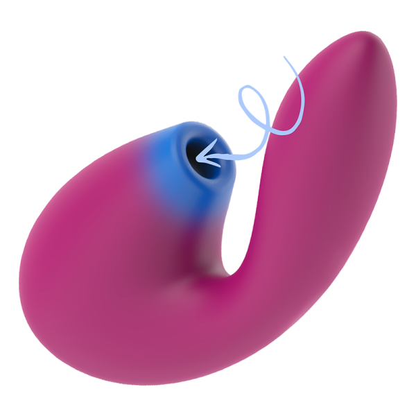 CLITORAL SUCCION & VIBRADOR POTENTE G-SPOT RUSH - Imagen 2